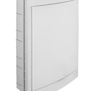 Panasonic Lakáselosztó müanyag Süllyesztett fehér teliajtóval szerelő és NPE sorkapoccsal IP20 36 (3*12) modul