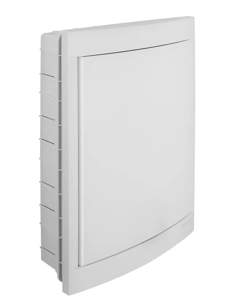 Panasonic Lakáselosztó müanyag Süllyesztett fehér teliajtóval szerelő és NPE sorkapoccsal IP20 36 (3*12) modul