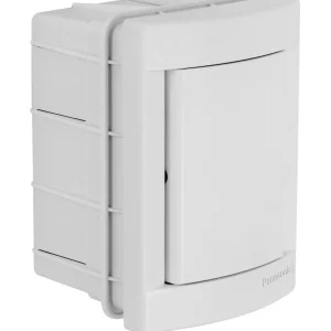 Panasonic Lakáselosztó müanyag Süllyesztett fehér teliajtóval szerelő és NPE sorkapoccsal IP20 2 modul