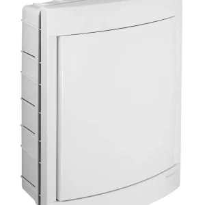 Panasonic Lakáselosztó müanyag Süllyesztett fehér teliajtóval szerelő és NPE sorkapoccsal IP20 24 (2*12) modul