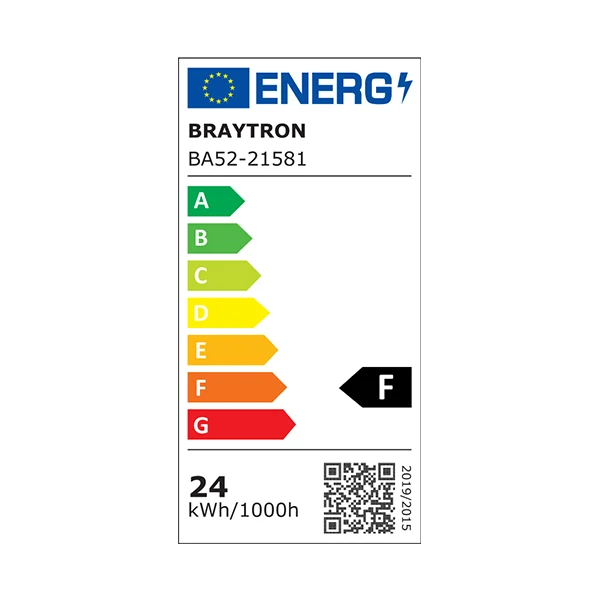 Braytron Led fénycső 24W 60cm 2440Lm 4000K 220-230V*15000h IP20 2év BA52-21581