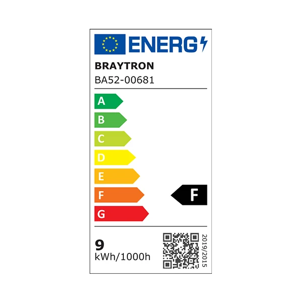 Braytron Led fénycső 9W 60cm 900Lm 4000K 220-230V kétvégén 15000h IP20 2év táplált BA52-00681