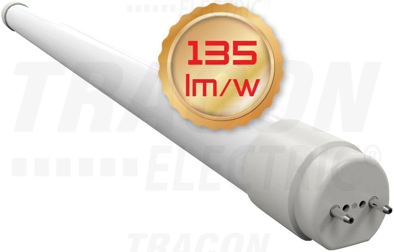 Tracon LED fénycső 230 V, 50 Hz, G13, 9 W, 1220 lm, 4000 K, 200°, EEI=D LT8GH609NW