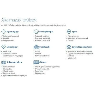 AIRVENT UV-C FiltAir75 beltéri UV-C légsterilizáló készülék