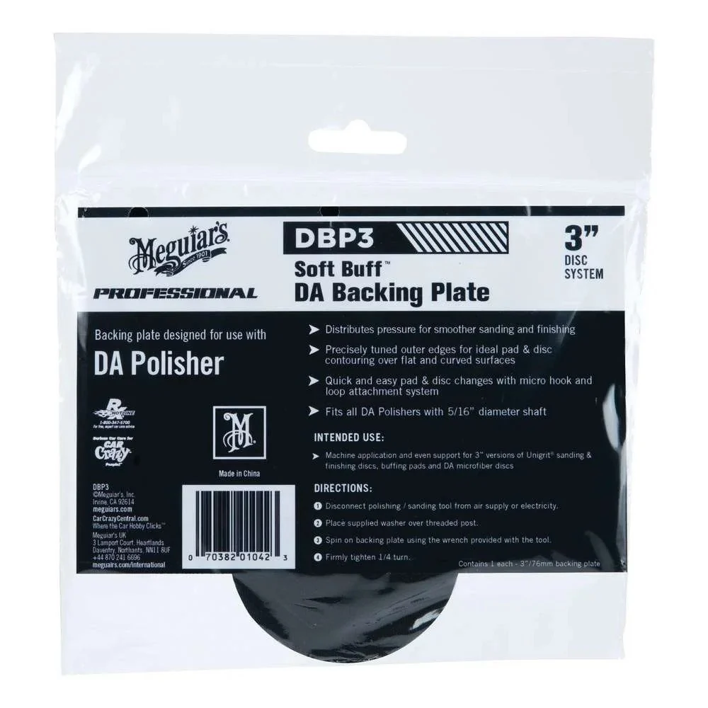 Da alátétlemez Meguiar's puha polírozó, 76mm