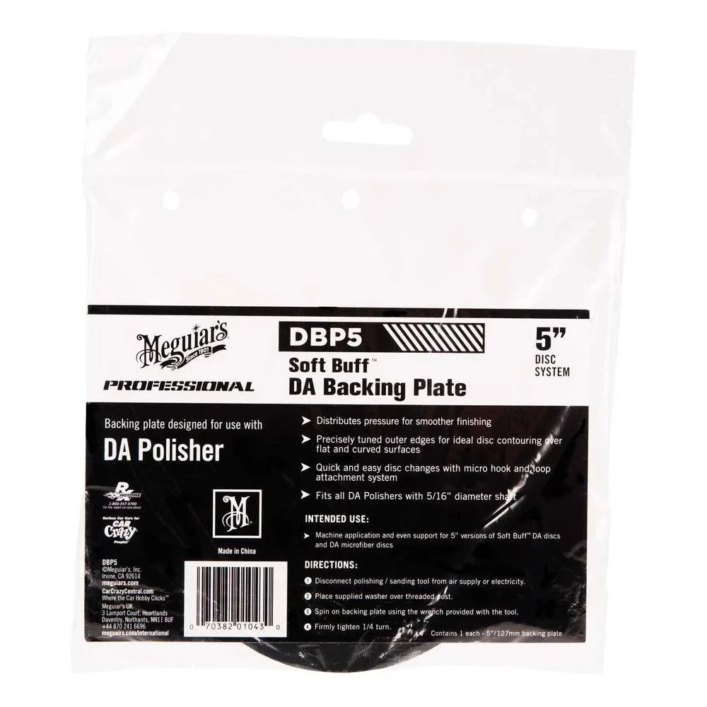 DA alátétlemez Meguiar's Soft Buff, 127mm