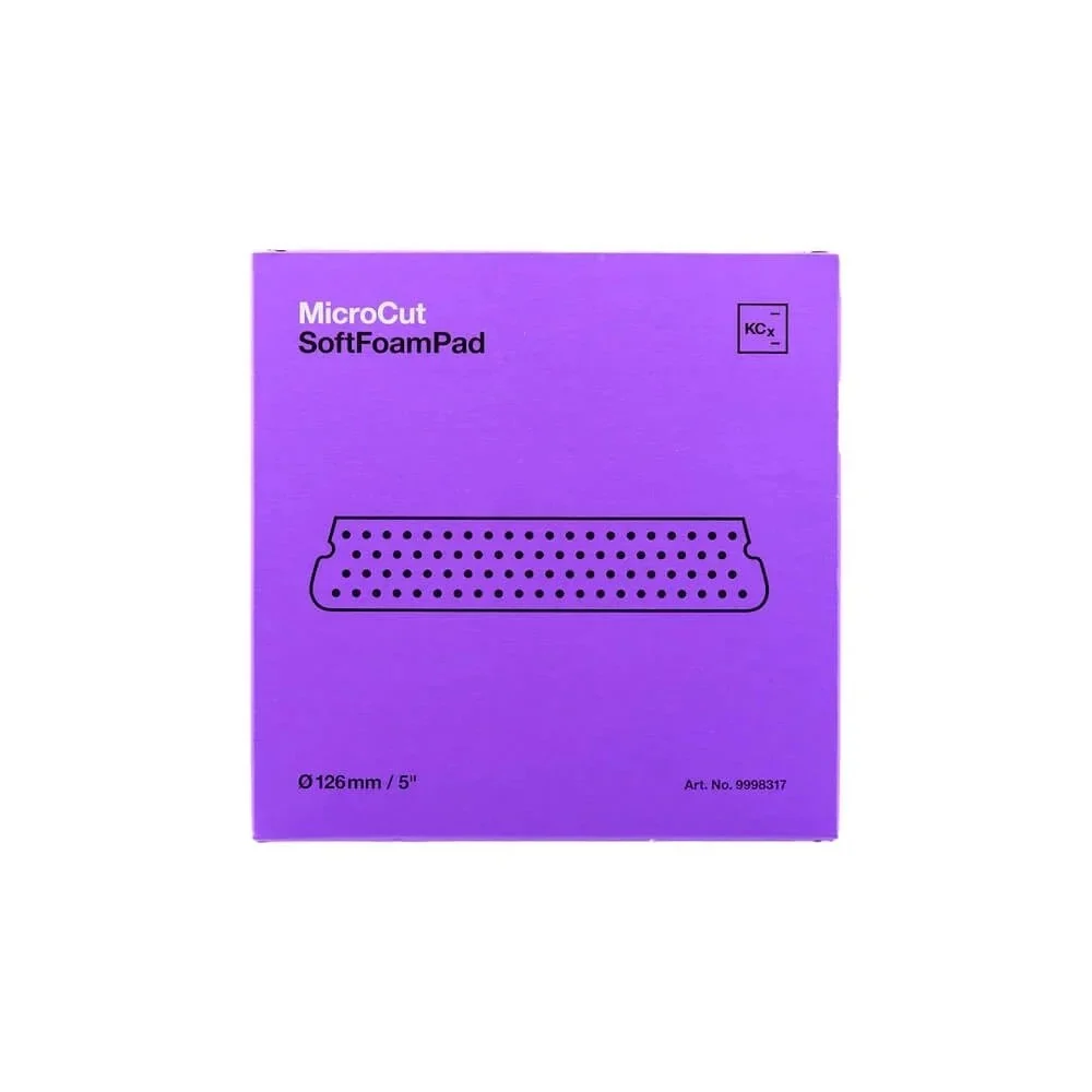 Finish Polish Pad Koch Chemie Micro Cut Soft Foam Pad, 126mm