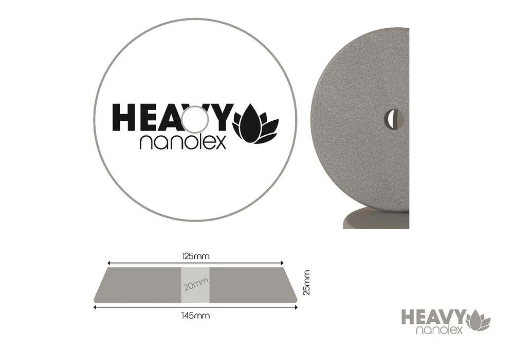Heavy Cut Polish Pad Nanolex DA Hard, 145x25mm