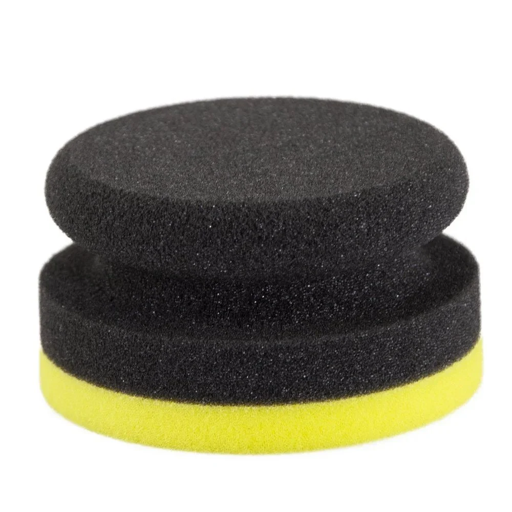 Kézi Közepes csiszoló Polish Applicator Pro Detailing, sárga, 90 mm