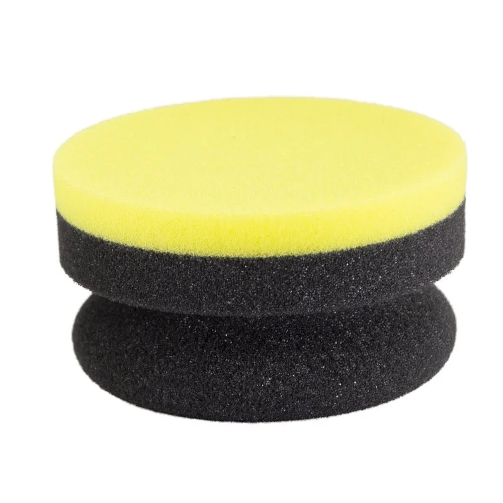 Kézi Közepes csiszoló Polish Applicator Pro Detailing, sárga, 90 mm