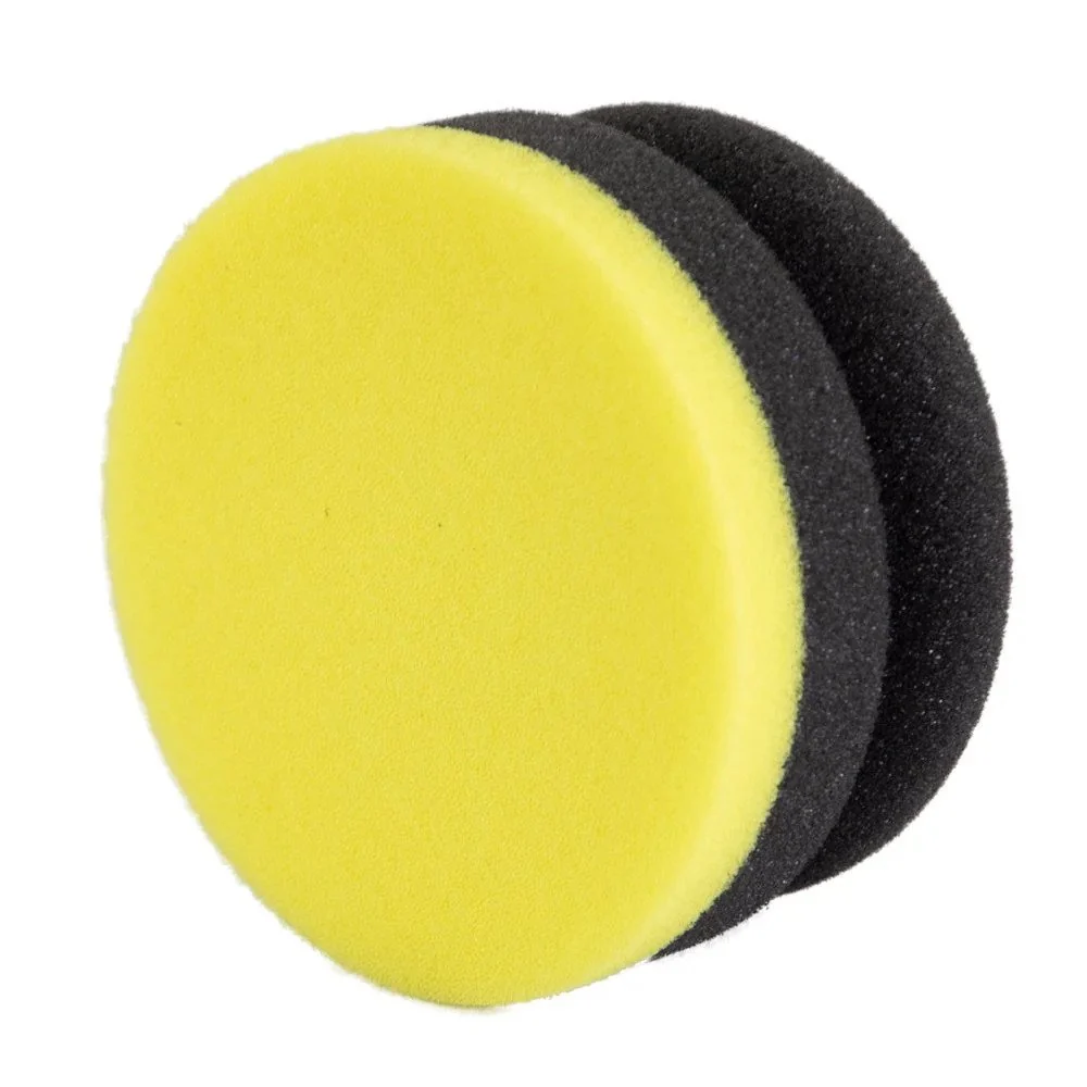 Kézi Közepes csiszoló Polish Applicator Pro Detailing, sárga, 90 mm