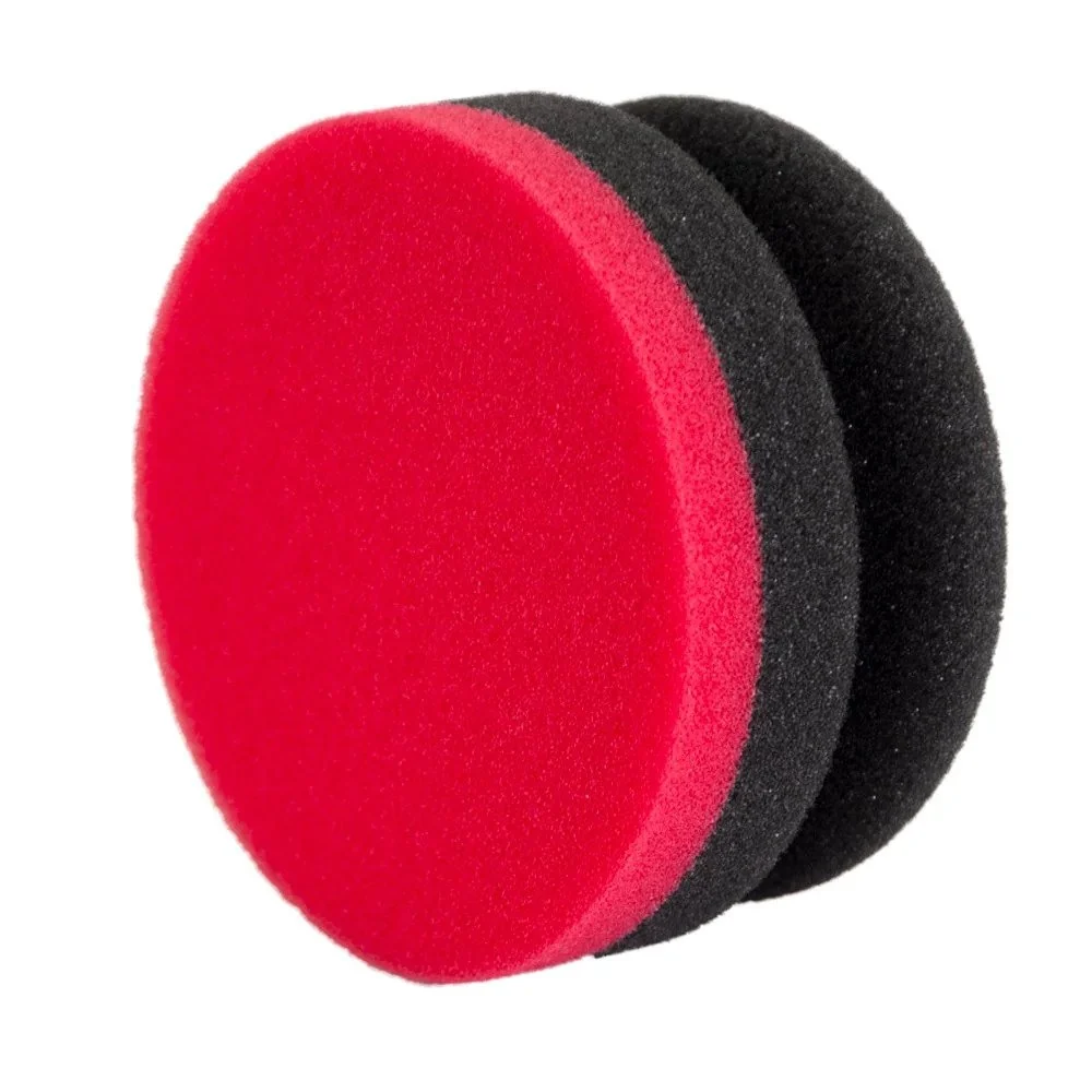 Manual Abrasive Polish Applicator Pro Detailing, piros, 90 mm