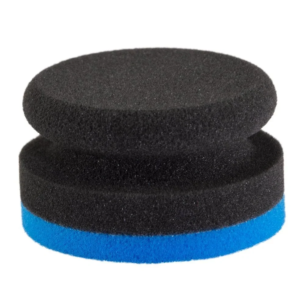 Manual Fine Polish Applicator Pro Detailing, kék, 90 mm