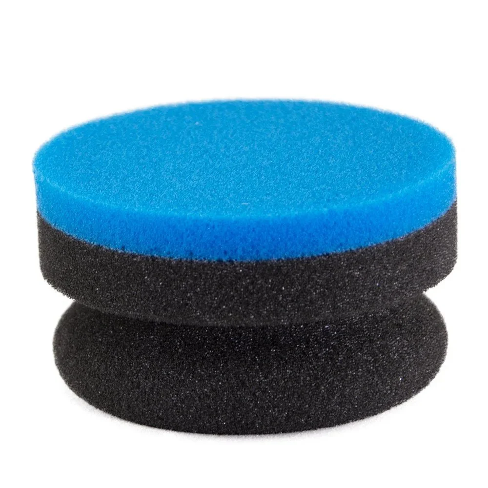 Manual Fine Polish Applicator Pro Detailing, kék, 90 mm