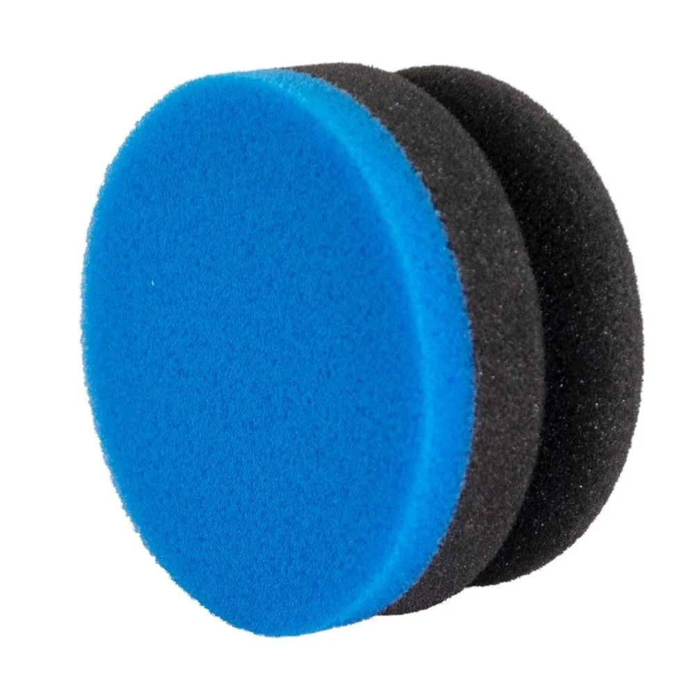 Manual Fine Polish Applicator Pro Detailing, kék, 90 mm