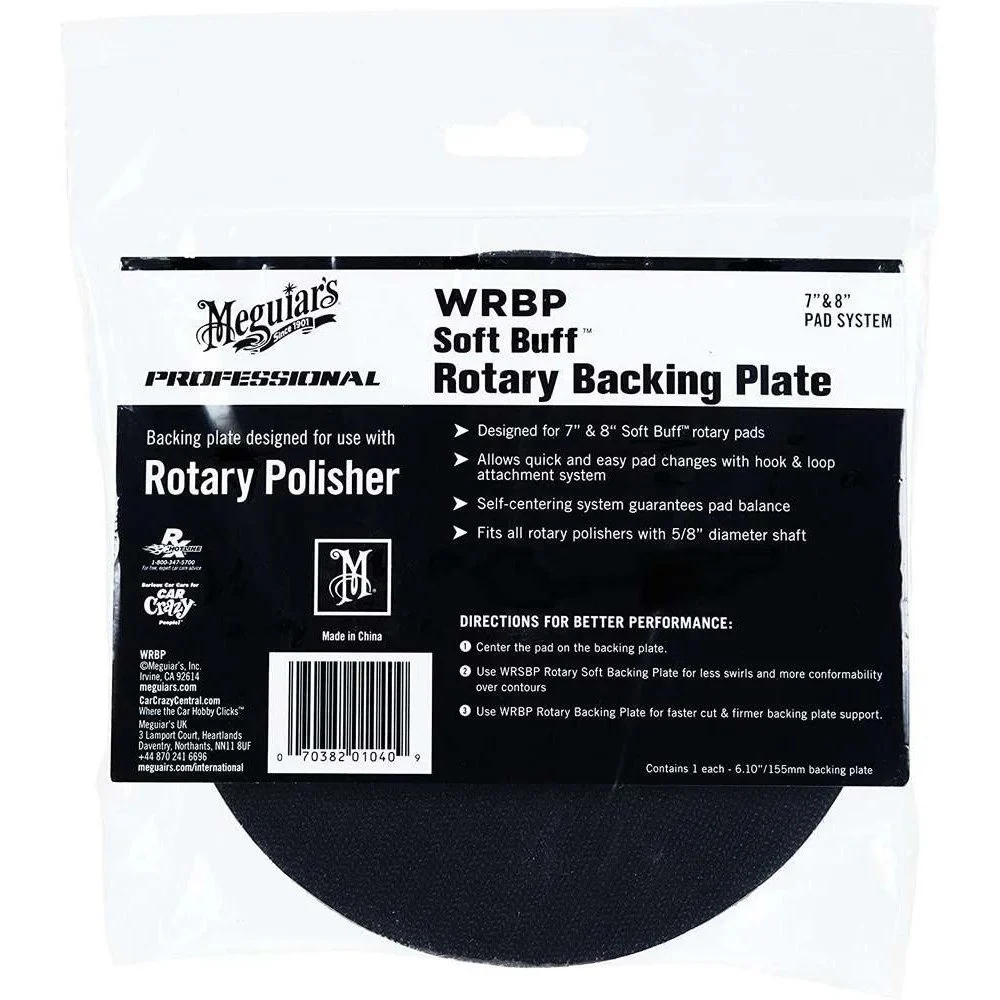 Rotációs polírozó hátlap Meguiar's Soft Buff, 155 mm