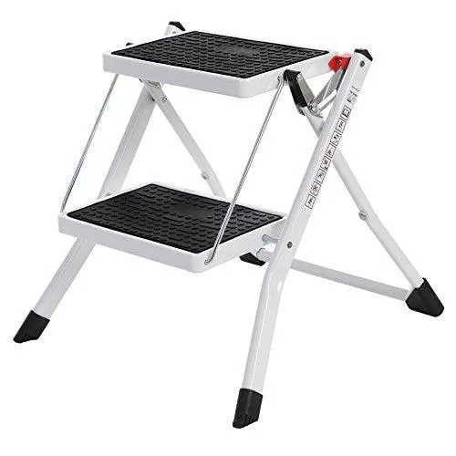 2 lépcsős létra max. Terhelhetőség 150 kg-ig