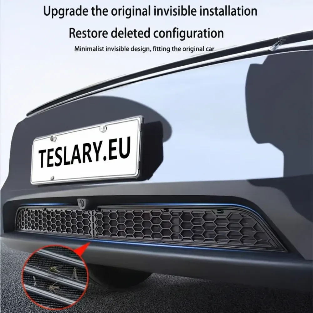Elülső szellőzés grill elülső alsó része Tesla modell Y Juniper 2025 -től kezdve