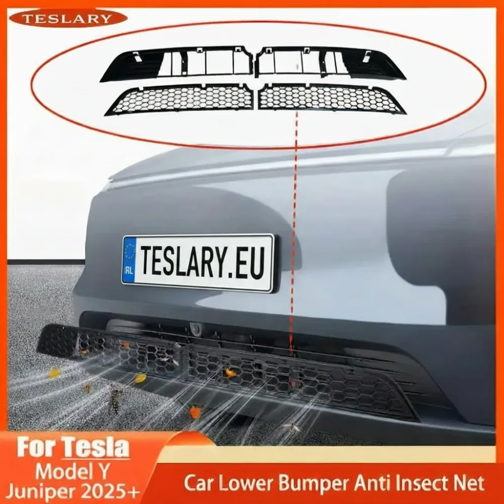 Elülső szellőzés grill elülső alsó része Tesla modell Y Juniper 2025 -től kezdve
