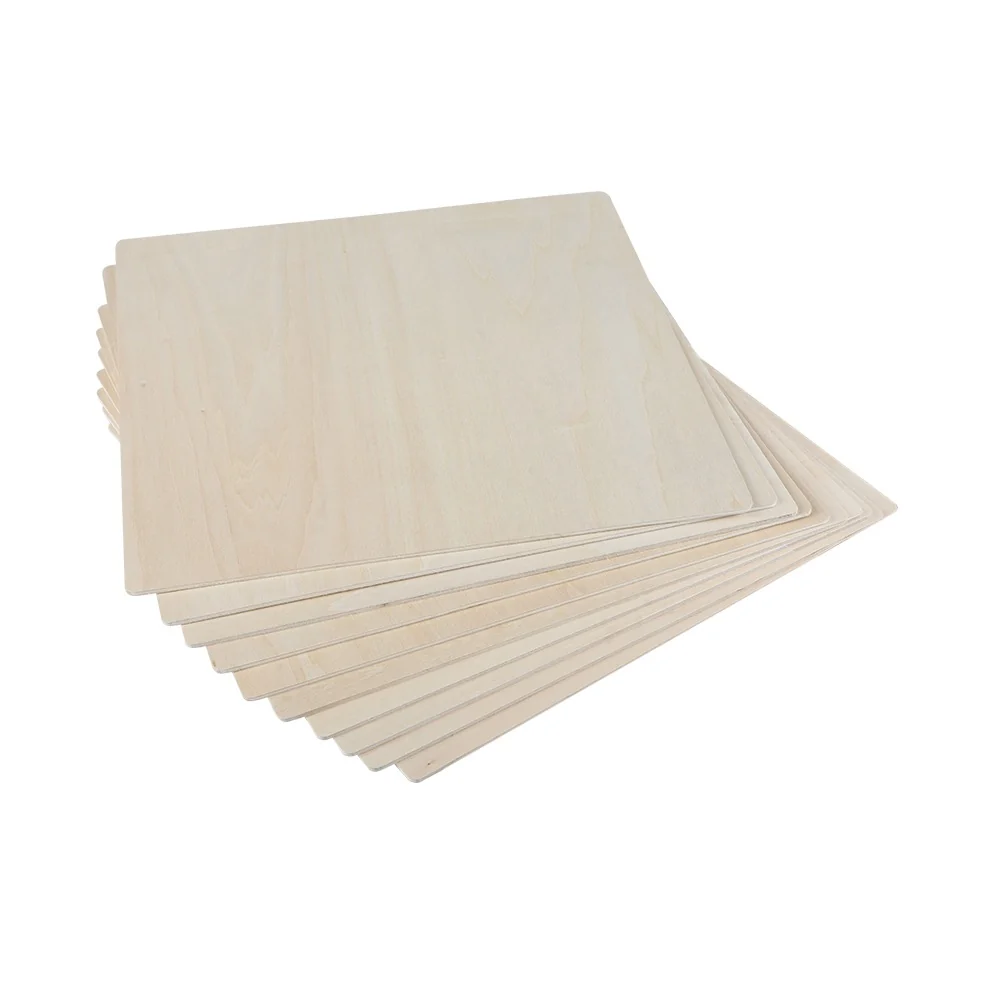 Creality Falcon Series Hársfából készült rétegelt lemezek 200 × 200 × 3 mm – 10 darab