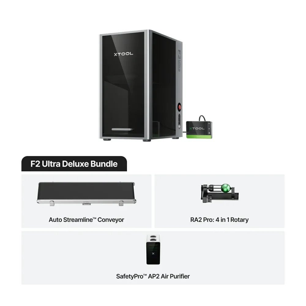 xTool F2 Ultra kettős lézergravírozó
