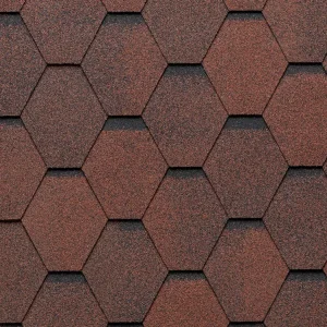 Tegola Premium Mosaik Zsindely Ticiánvörös 3,45 m2
