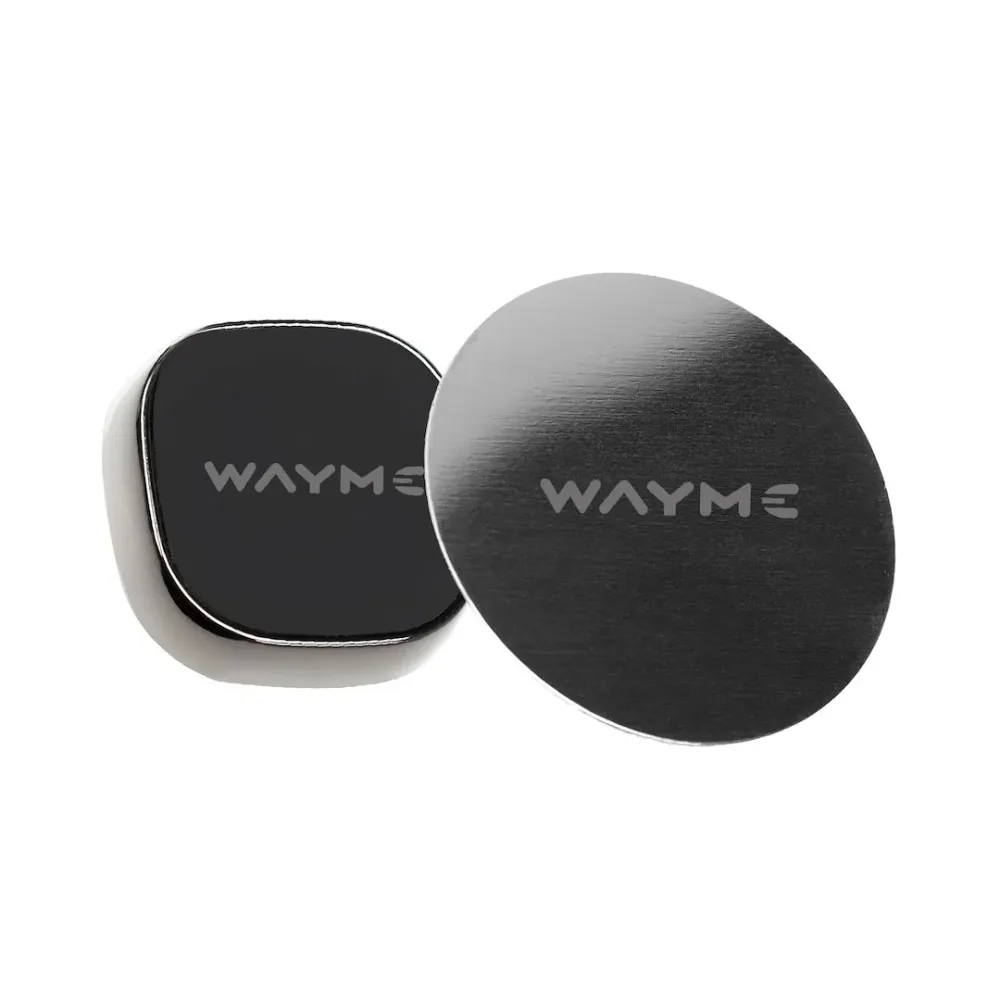 WAYME Mágneses felragasztható tartó, fekete