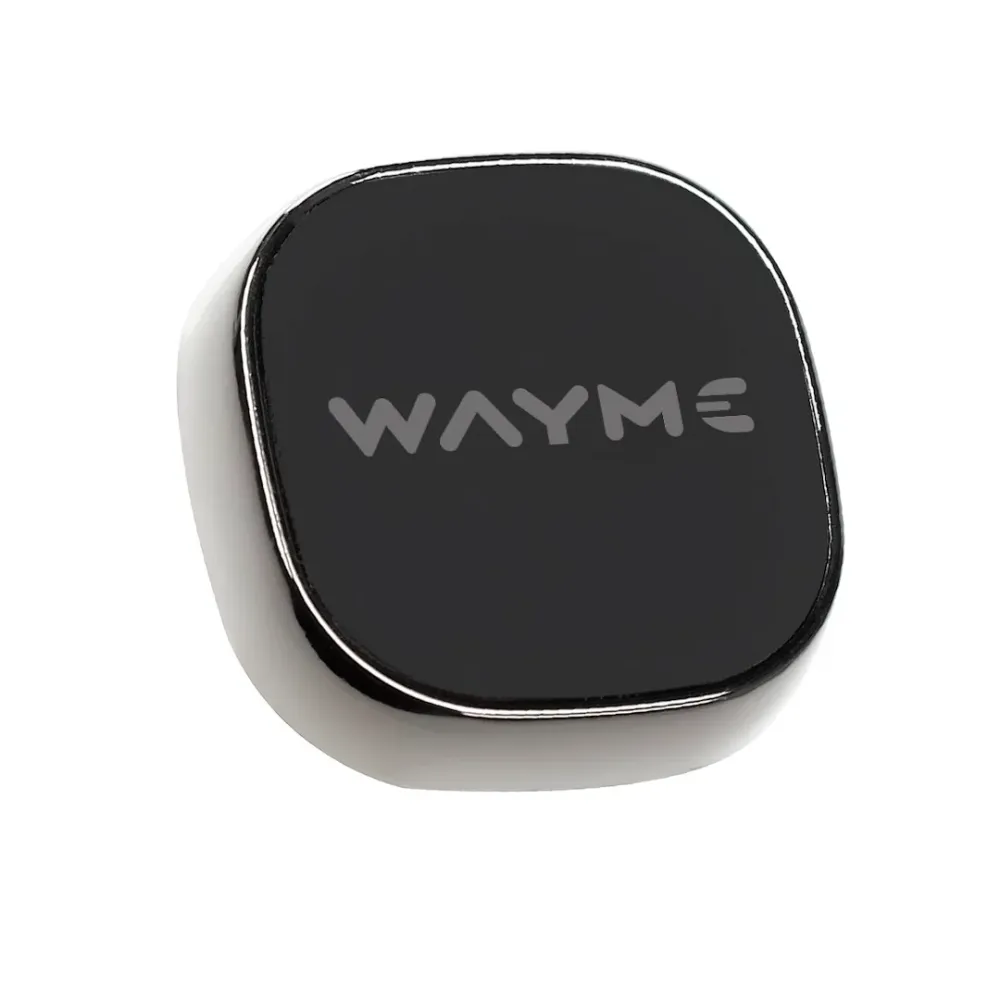 WAYME Mágneses felragasztható tartó, fekete