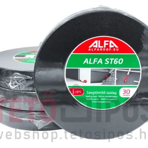 ALFA ST60 Szegtömítő szalag, habszögtömítő 60 mm 30 m