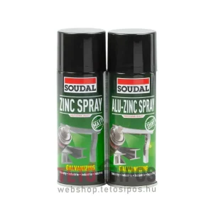 Soudal Alu-Zink Spray magasfényű 400 ml