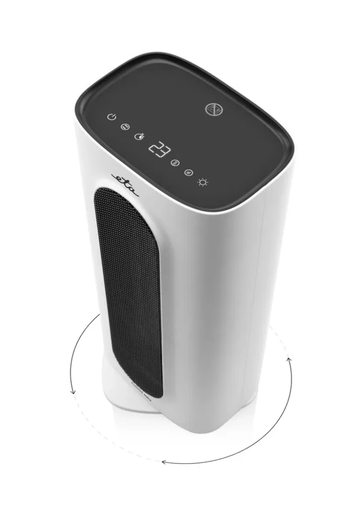 Meleglevegős ventilátor ETA Fogos MAX 3623 90000 fekete