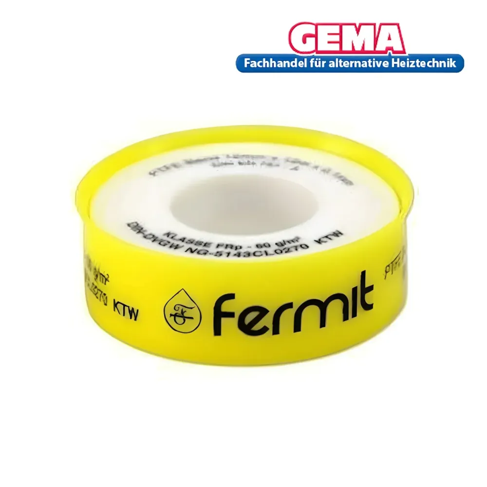PTFE menettömítő szalag DIN EN751-3 osztály FRp 12mmx12m-60g/m²