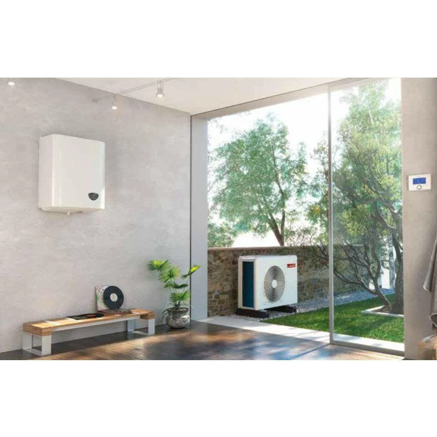 Ariston Nimbus Plus 50 M NET R32 monob. hősziv. 5 kW, fali beltérivel, 1 fütőkör, 1 fázis