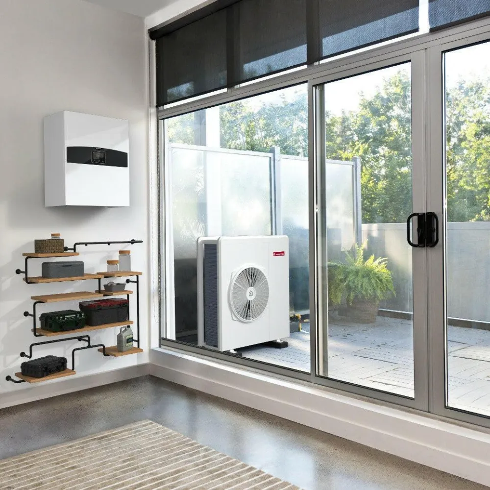 Ariston Nimbus Plus 50 M NET R32 monob. hősziv. 5 kW, fali beltérivel, 1 fütőkör, 1 fázis