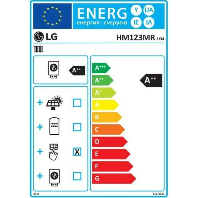 LG THERMA V - HM123MR.U34 - monoblokkos hőszivattyú 12,0 kW (R32) 3Ø ( fűtőbetétet nem tartalmazza) (HM123MR.U34)
