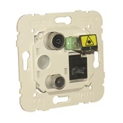 21535 R-TV+RJ45+optikai aljzat, csillagpontos