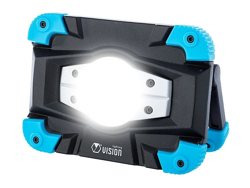 Led munkalámpa 10W COB LED, újratölthető, 1000 lm, IK08, IP54 + mágneses tartókar