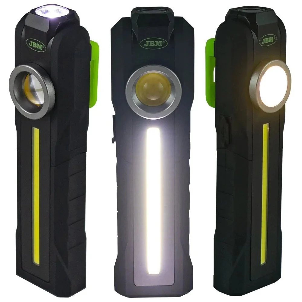 LED zseblámpa elemmel JBM, 300lm