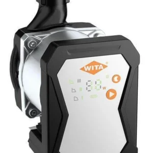 Napkollektoros szivattyú Wita HE 180 mm fűtési és szolárrendszerekhez