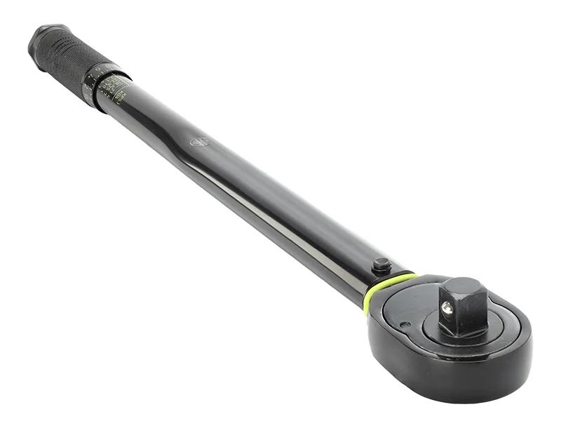 Nyomatékkulcs 28-210 Nm, 1/2" + 17, 19 és 21 mm-es dugókulcsok + 125 mm-es hosszabbító, kalibrációs tanúsítvány