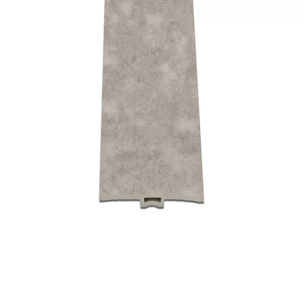Vinyl SPC padló burkolatváltó Reno kőhatású szürke 2400x45x6 mm