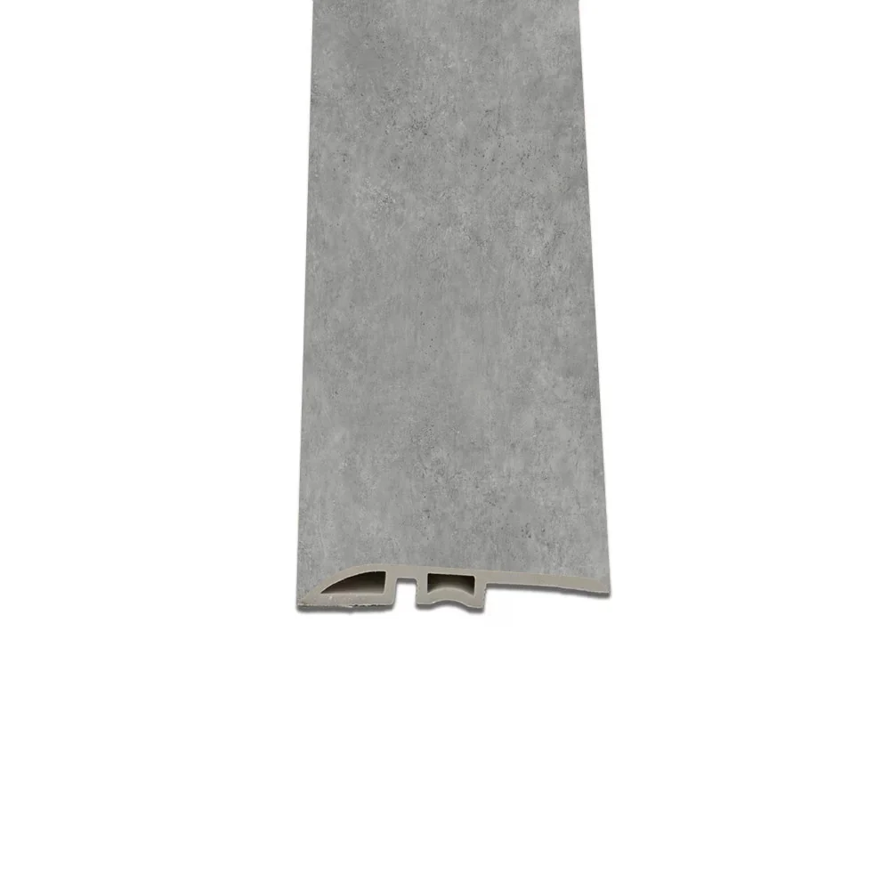 Vinyl SPC padló szintkiegyenlítő Harbor beton szürke 2400x45x8 mm