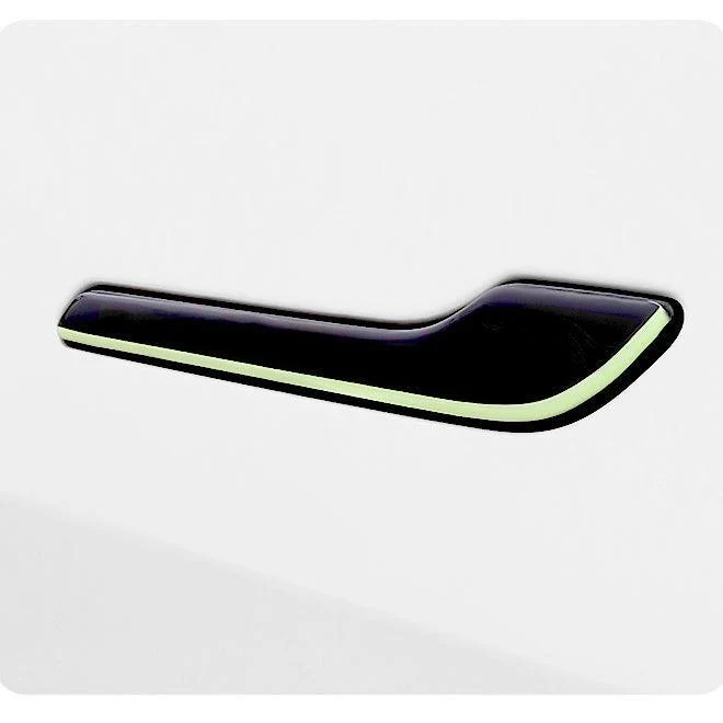 Tesla Model Y/3 világító ajtókilincs-védő karcolásgátló matrica-tartozékkészlet (2017-2023)