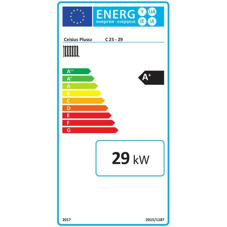 Celsius KAZÁN Combi 25-29 pellet készlet nélkül 29kW