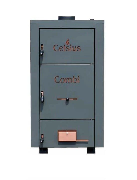 Celsius KAZÁN Combi 40-43 pellet készlettel 43kW