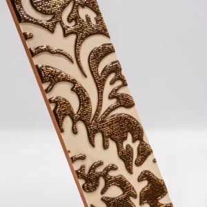 Arany mintázatú csempedekor/ Design ocre