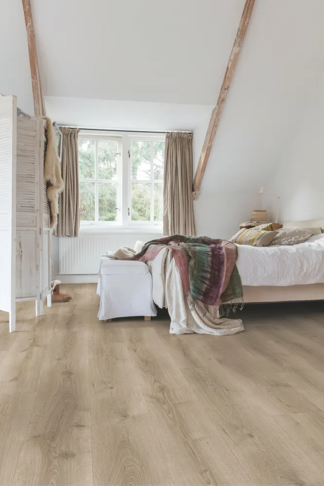 Csiszolt sivatagi szürke tölgy laminált parketta - Majestic