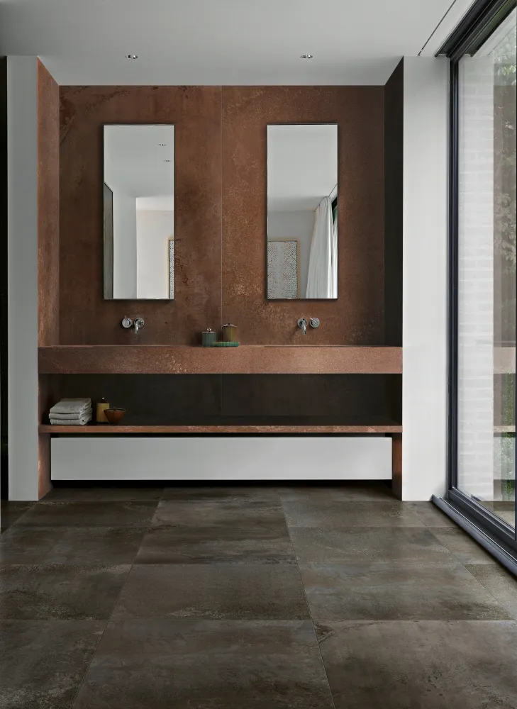 FLOWTECH BURNISHED 6mm 120x240- erőteljes karakterével és különleges textúrájával modern, exkluzív hangulatot teremt bárme...