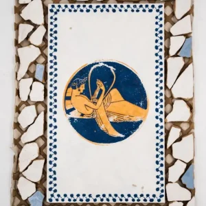 Görög mozaik dekor/Kylix