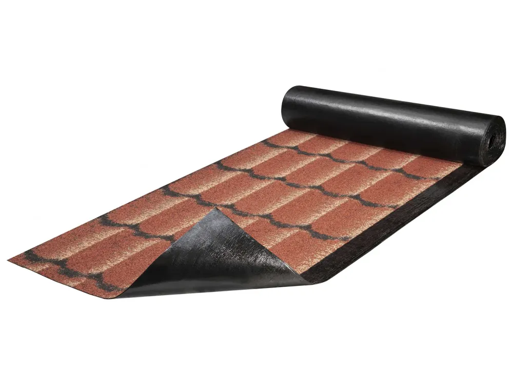 Icopal 3D Color Mediterrán E-G 4 S/K M-VV világos vörös bitumenes lemez pala- és fémlemez fedések felújításához 10 m2